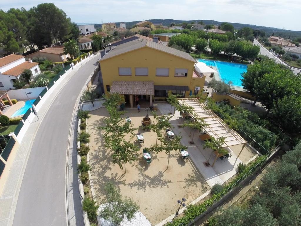 Hotel Les Roques Báscara Esterno foto