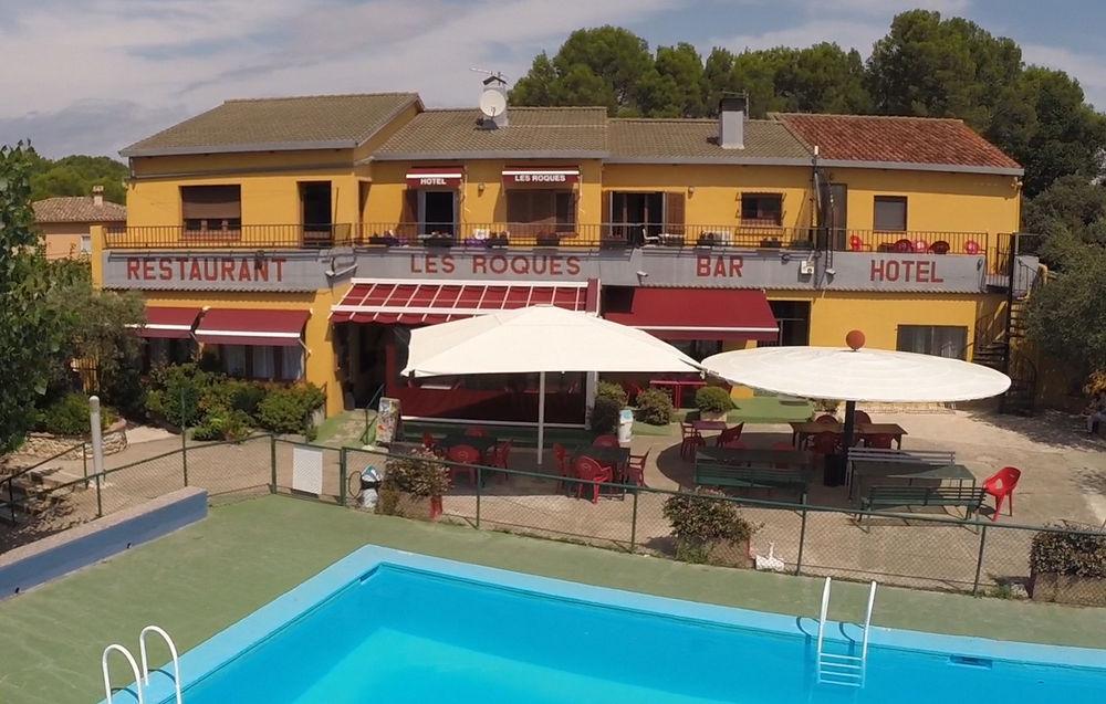 Hotel Les Roques Báscara Esterno foto