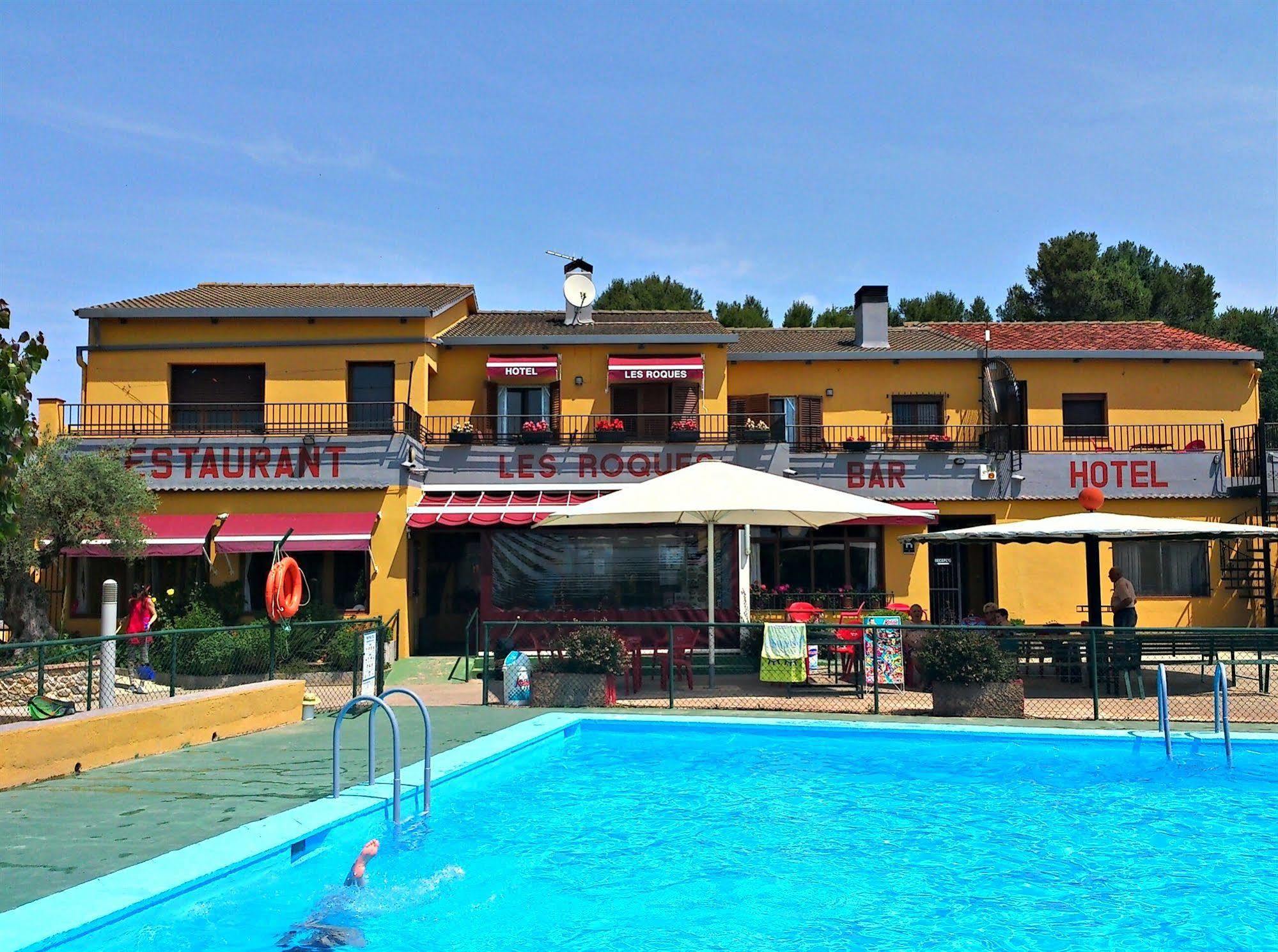 Hotel Les Roques Báscara Esterno foto