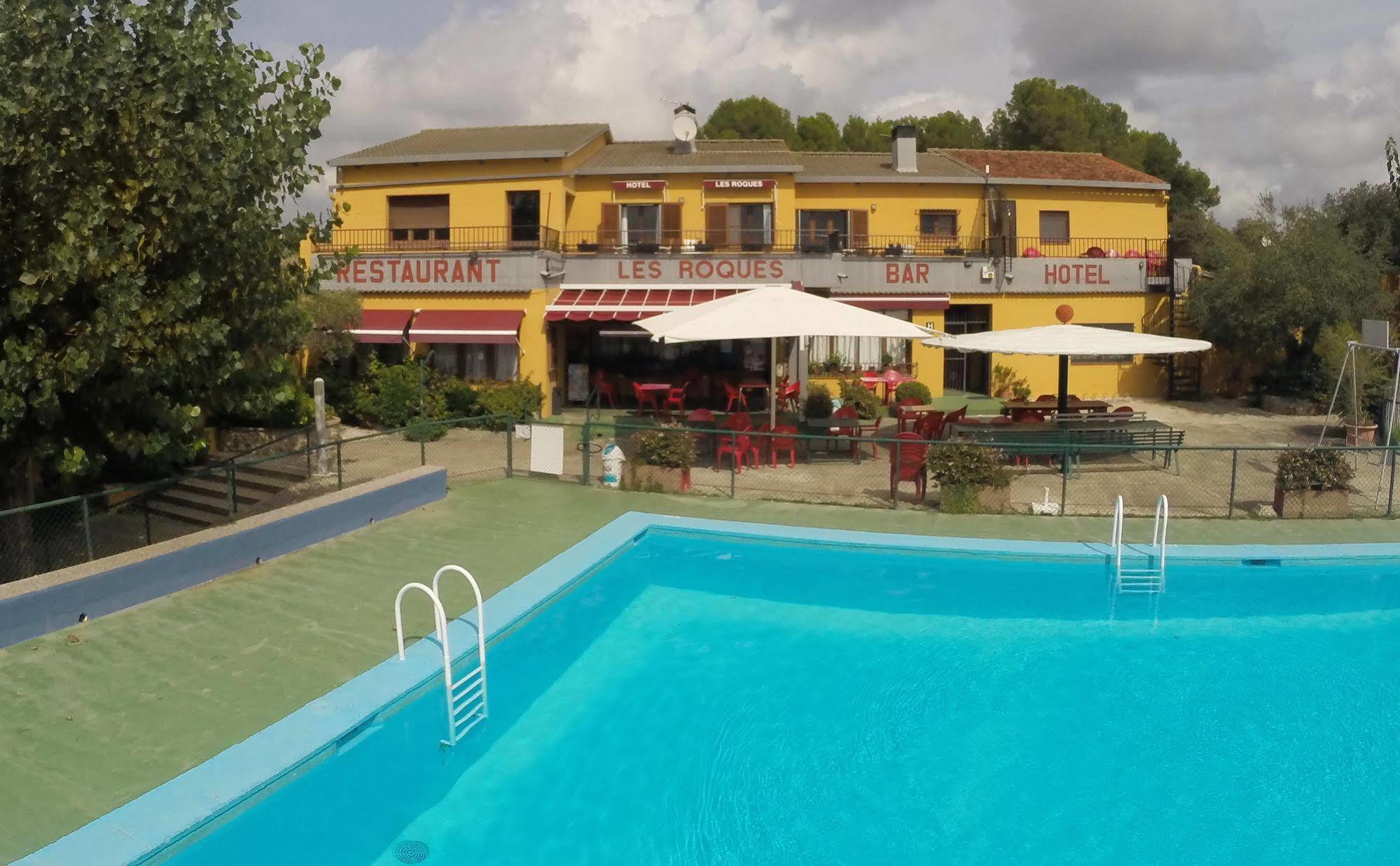 Hotel Les Roques Báscara Esterno foto